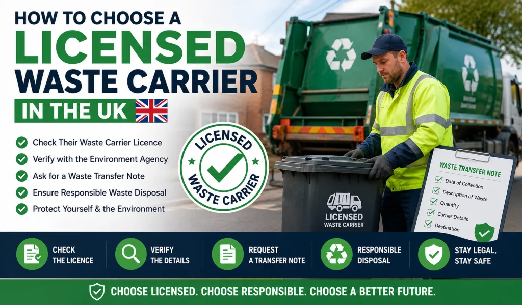 How to Choose a Licensed Waste Carrier in the UK