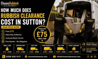 Rubbish Removal Cost in Sutton