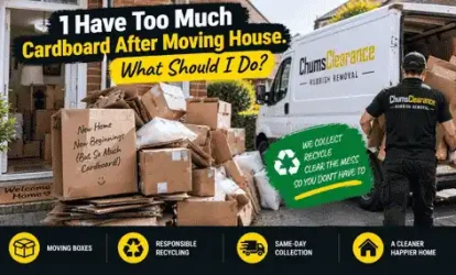 I Have Too Much Cardboard After Moving House. What Should I Do