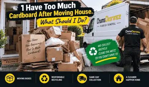 I Have Too Much Cardboard after Moving House. What Should I Do?